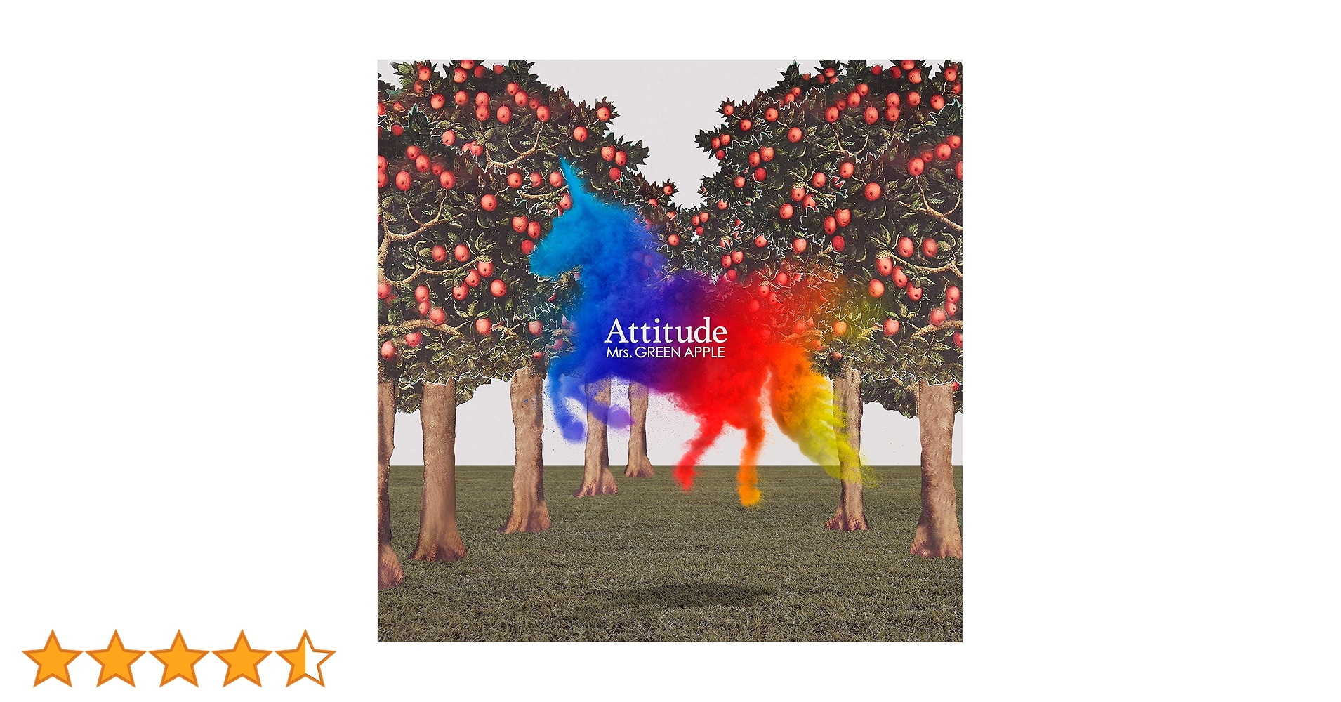 邦楽 Mrs. GREEN APPLE  Attitude Mrs.GREEN APPLE／Attitude《通常盤》 【CD】 4988031346136 CD